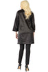 Stately Beaded Scarf Coat